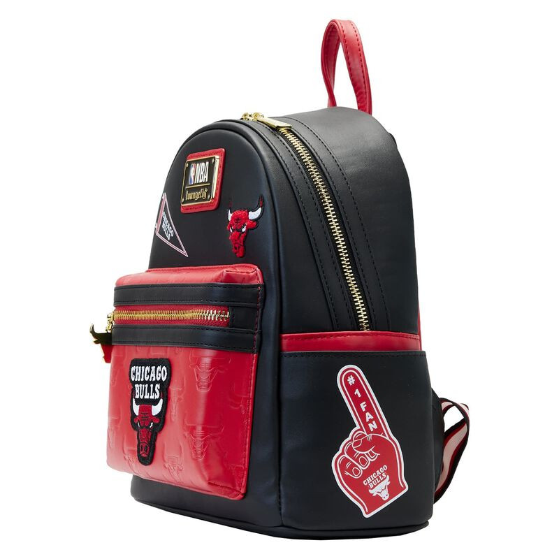 Рюкзак Loungefly NBA Chicago Bulls Patch Icons 1026