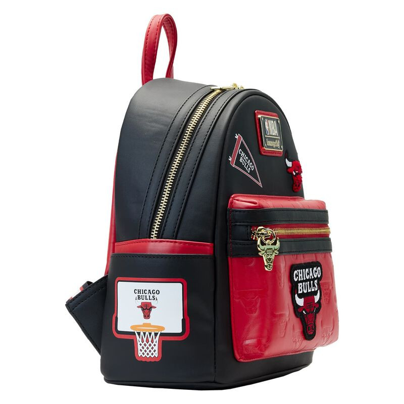 Рюкзак Loungefly NBA Chicago Bulls Patch Icons 1026