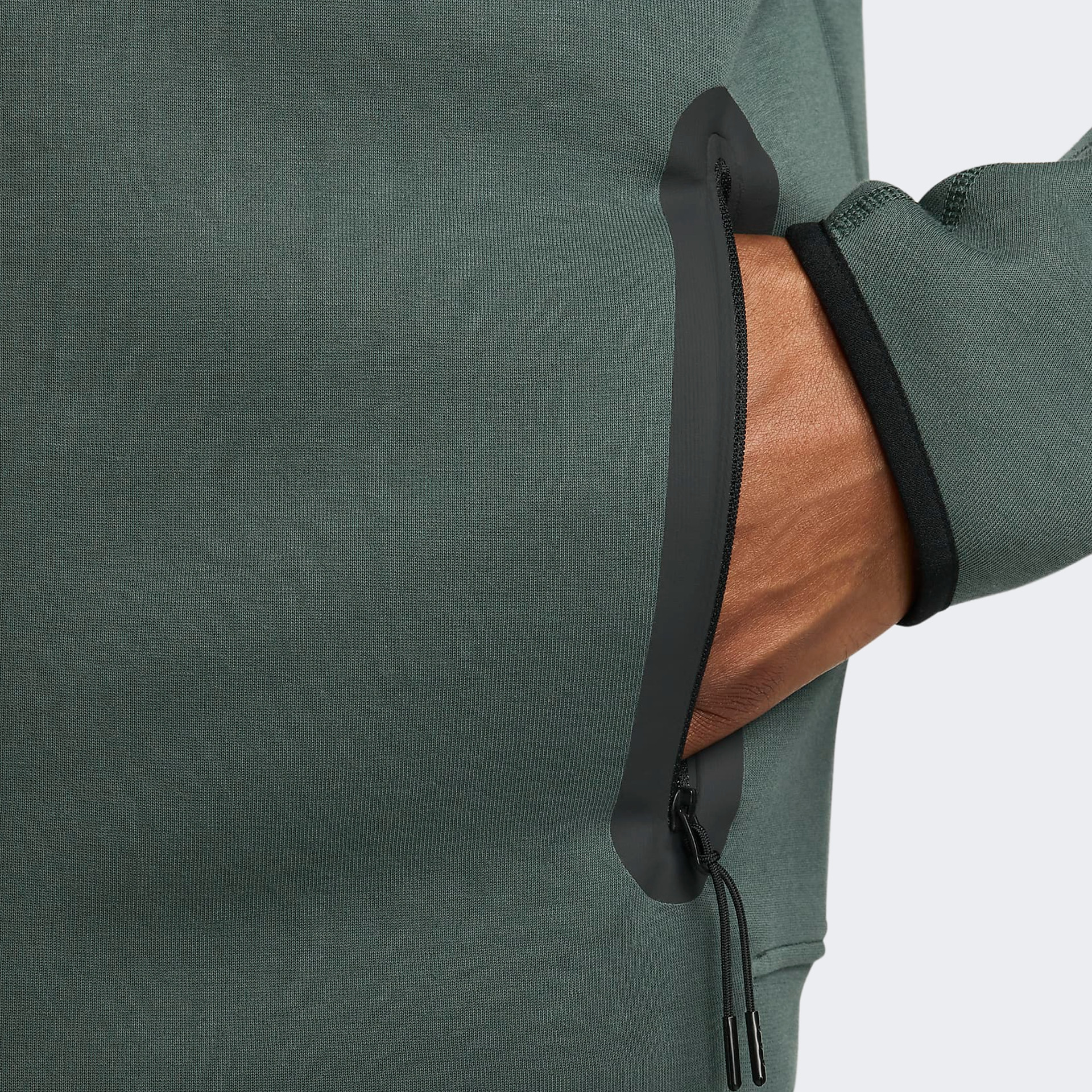 Толстовка Nike Sportswear Tech Fleece Windrunner Green FB7921-338
