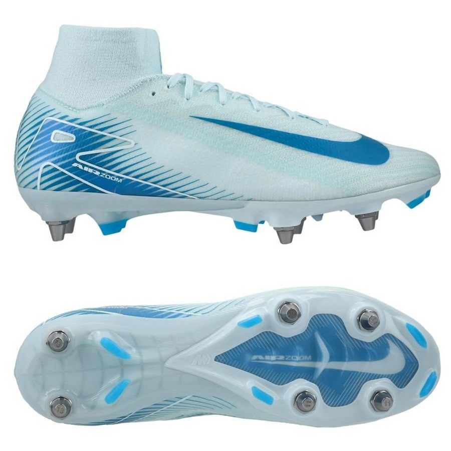 Бутси Nike Mercurial Superfly 10 Elite SG-Pro FQ8342-400, Цвет Голубой, Размер (Европа) - FQ8342-400