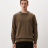 Кофта CP Company Lambswool Grs Crew Neck Knit Sweater grey 17CMKN047A 110149A