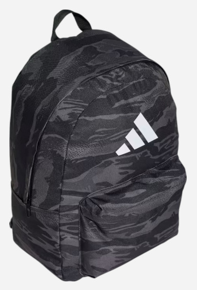 Рюкзак Adidas CL BPK CAMO 27,5L сірий, чорний Уні 15х31х44 см JF6086