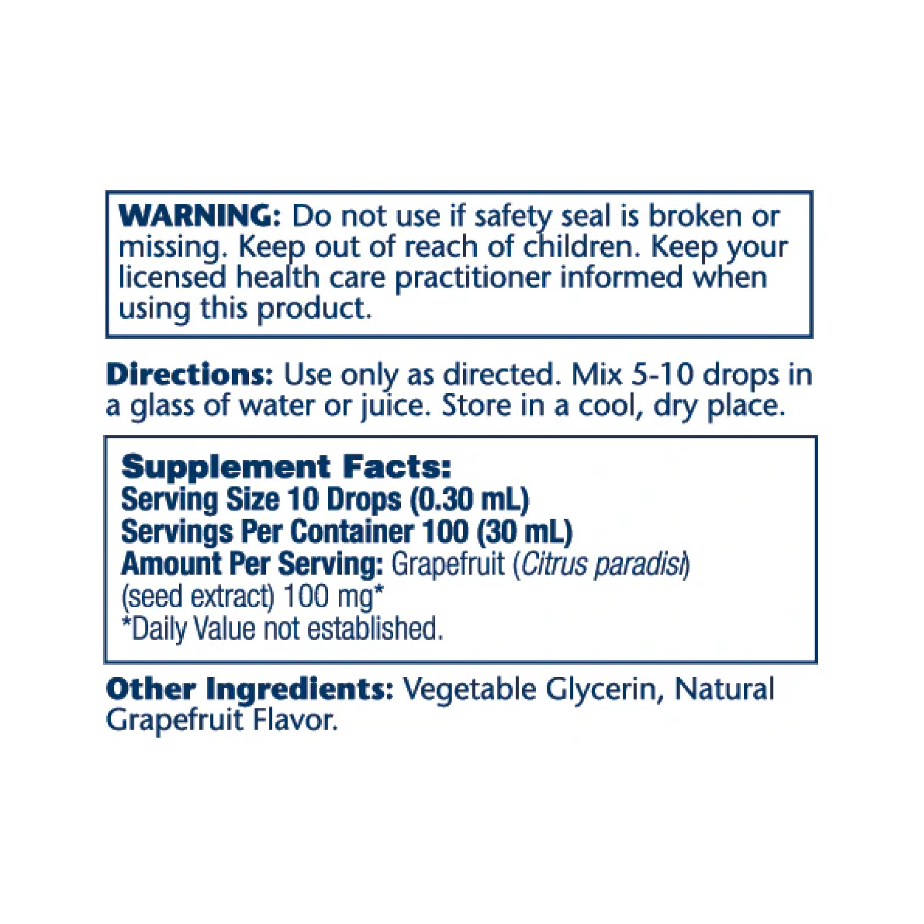 Рідина Solaray Grapefruit Seed Extract 100mg - 30ml 2023-10-4420