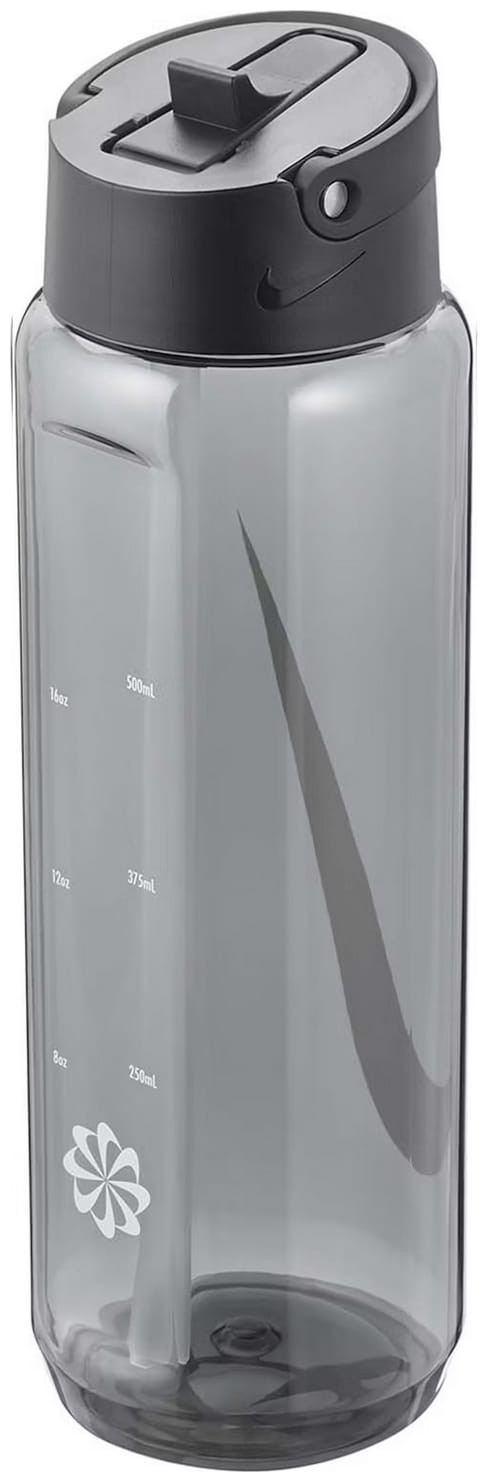 Пляшка Nike TR RENEW RECHARGE STRAW BOTTLE 24 OZ чорний, білий Уні 709 мл N.100.7642.819.24