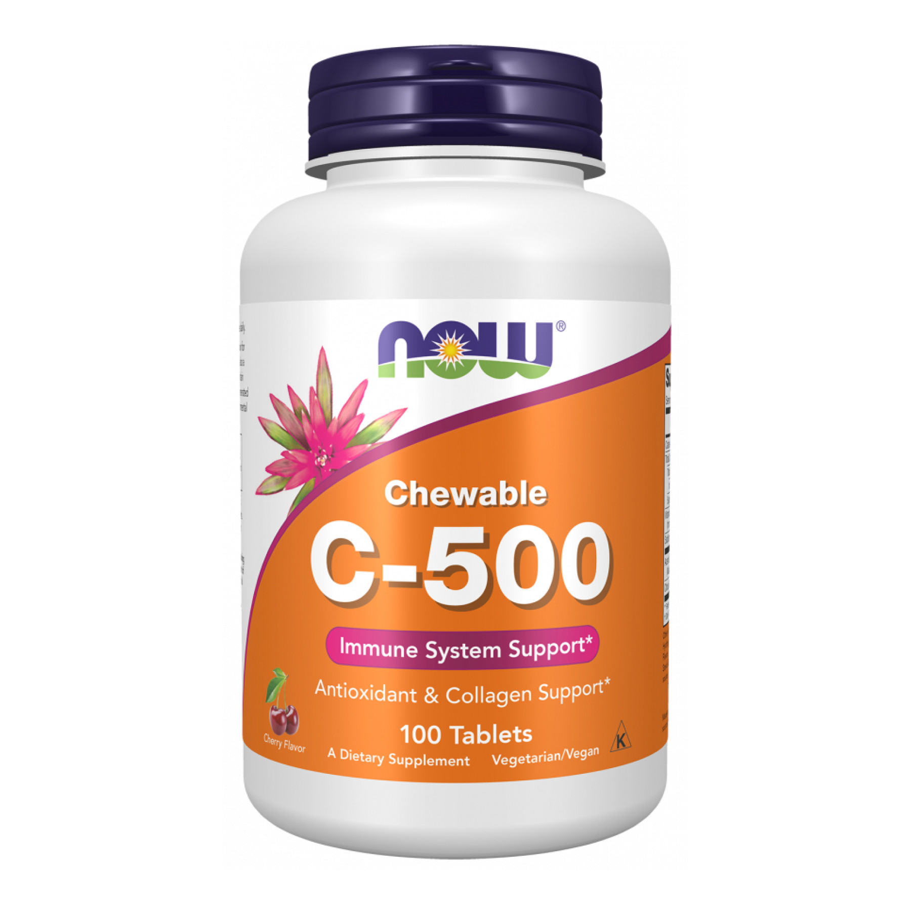 Таблетки Now Foods Vitamin C-500 - 100 tabs Cherry 2023-10-3794