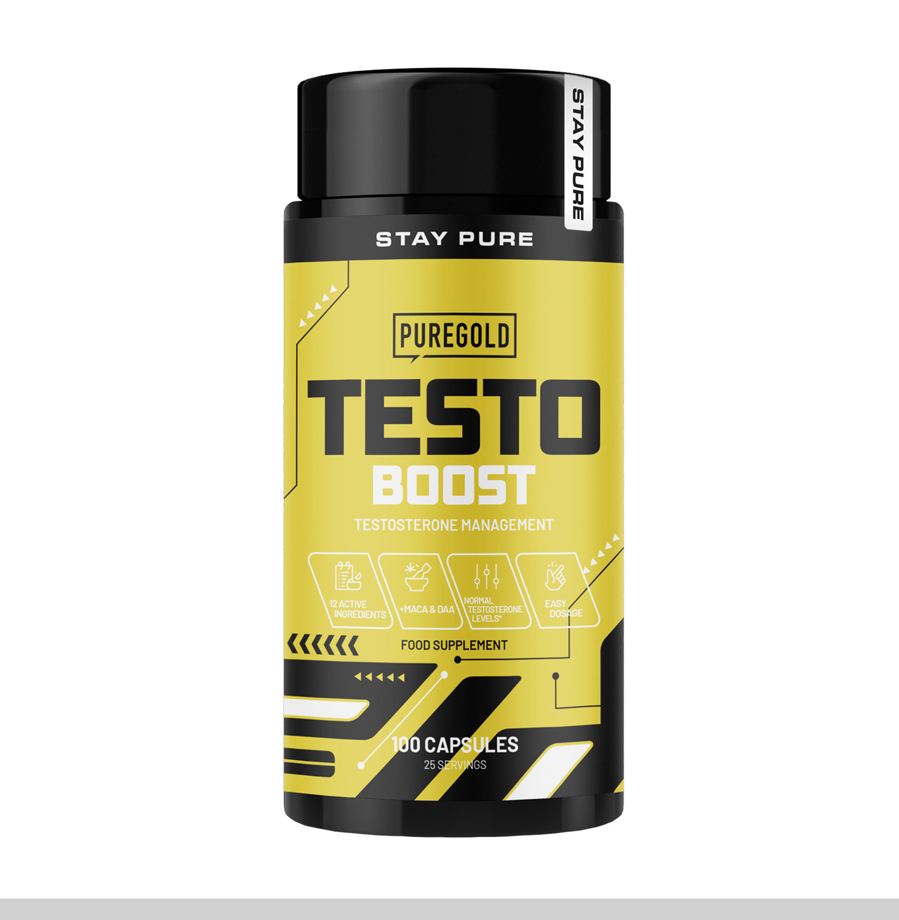Капсули Pure Gold Testo Boost - 100 caps 2023-10-5638