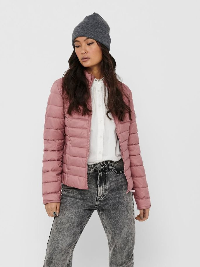 Куртка ONLNEWTAHOE QUILTED JACKET OTW 15205757 Withered Rose ONLY XS Розовий 15205757WITHEREDROSE