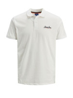 Поло JORTONS POLO SS SN 12186778 Cloud Dancer Jack&Jones L Білий 12186778CloudDancer