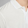 Поло JORTONS POLO SS SN 12186778 Cloud Dancer Jack&Jones L Білий 12186778CLOUDDANCER