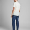 Поло JORTONS POLO SS SN 12186778 Cloud Dancer Jack&Jones L Білий 12186778CLOUDDANCER