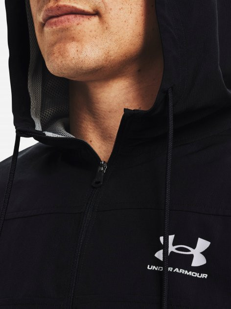 Вітровка UA SPORTSTYLE WINDBREAKER 1361621-003 Under Armour 3XL Чорний 1361621-003