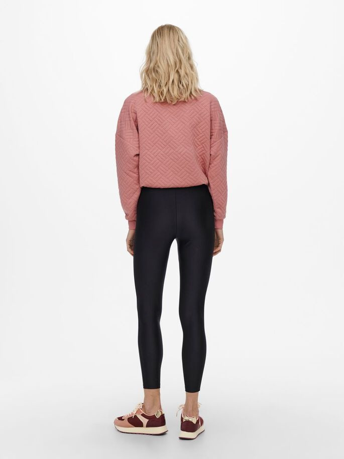 Толстовка ONLSQUARE L/S STRING O-NECK CC SWT 15234269-Ash Rose ONLY L Розовий 15234269-Ash Rose