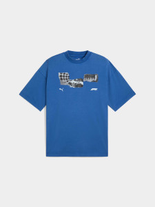 Футболка чоловіча Puma F1 Car Graphic Tee Blue 630136-05 630136-05