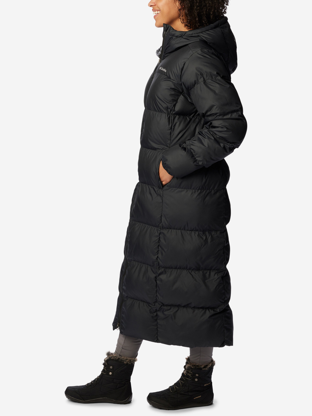 Пальто утеплене Puffect™ II Long Jacket 2088451CLB-010 Columbia L (48) Чорний 2088451CLB-010