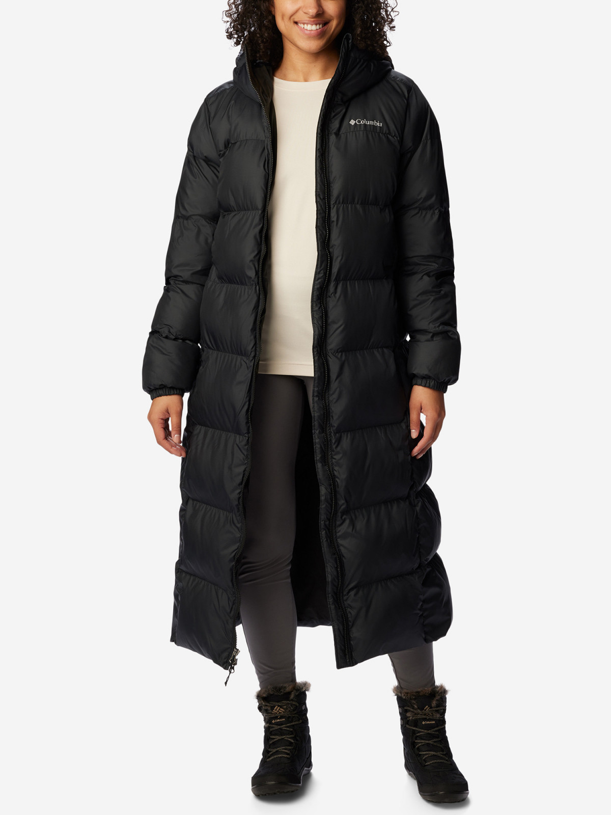 Пальто утеплене Puffect™ II Long Jacket 2088451CLB-010 Columbia L (48) Чорний 2088451CLB-010