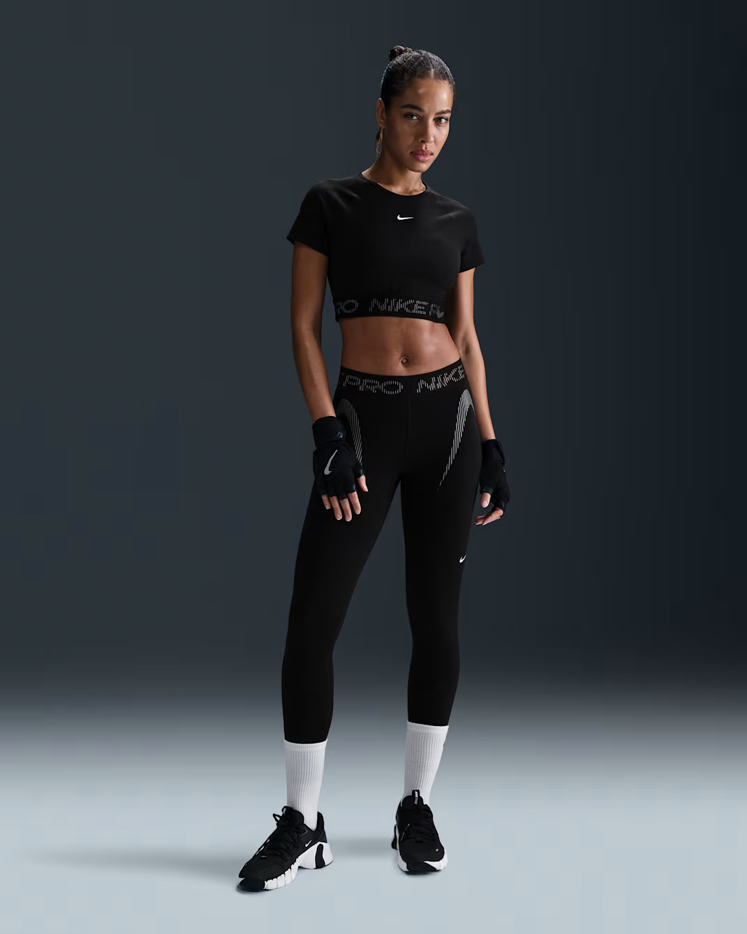 Топ жіночий Nike Np Dri-Fit Ss Crop Top Tt Gx Black HM6369-010