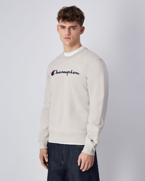 Толстовка CREWNECK SWEATSHIRT 220254-ES057 Champion L Бежевий 220254-ES057