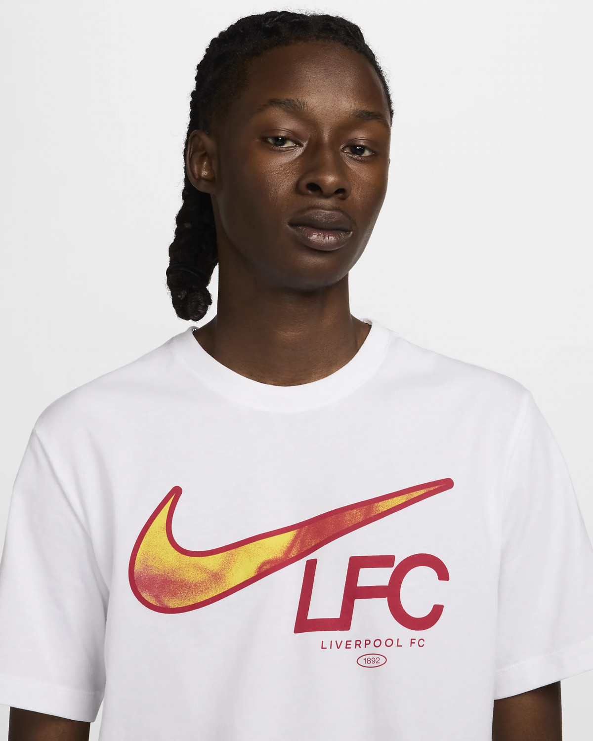 Футболка LFC M NK SWOOSH TEE FV8557-100 Nike M Білий FV8557-100