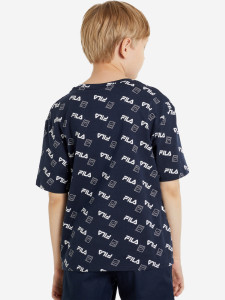 Футболка для хлопчиків 120599FLA-M3 FILA 134-140 (140) Темно-синій 120599FLA-M3