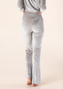 Штани ONLBILLY VELOUR PANT JRS 15240648 Ash ONLY L Сірий 15240648ASH