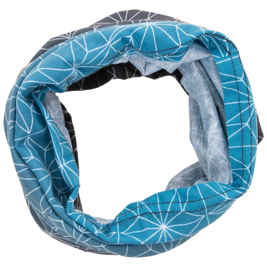 Баф BUSBY - ADULT FACE COVERING UAHSSCTR0007-GEO GRADIENT PRINT Trespass TU Блакитний UAHSSCTR0007-GEO GRADIENT