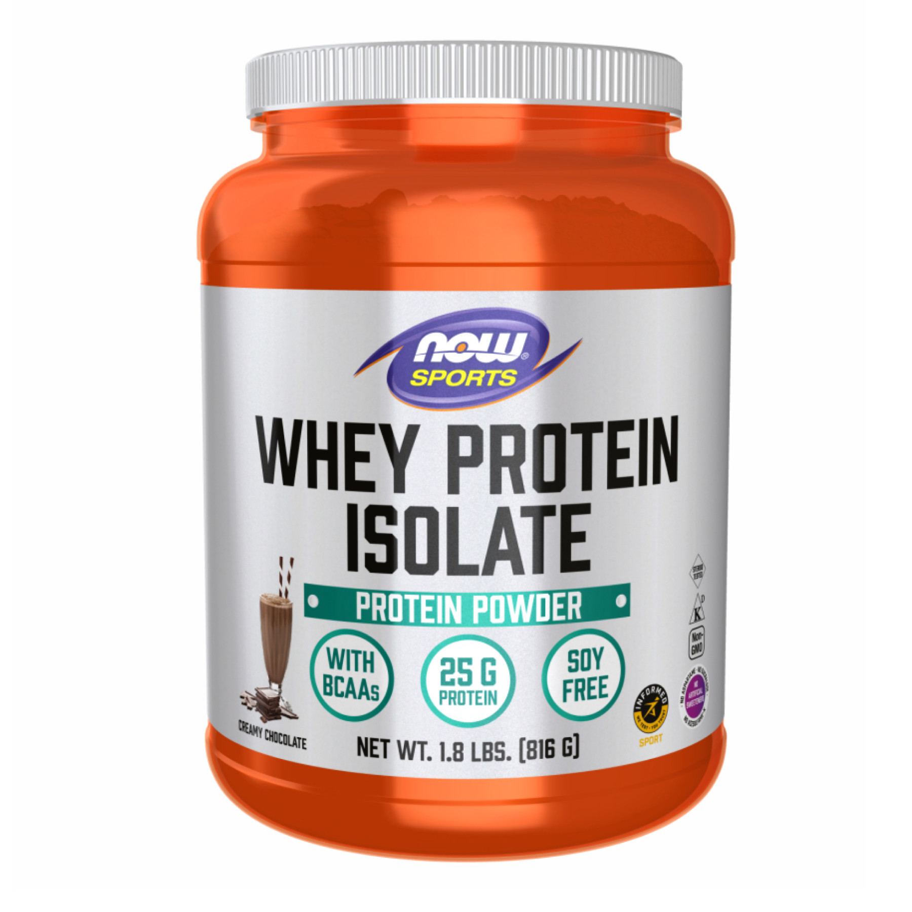 Порошок Whey Protein Isolate - 816g Chocolate 2022-10-1344