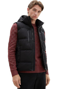 Жилетка 1037355-29999 Tom Tailor M Чорний 1037355-29999