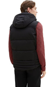 Жилетка 1037355-29999 Tom Tailor M Чорний 1037355-29999