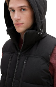 Жилетка 1037355-29999 Tom Tailor M Чорний 1037355-29999