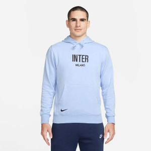 Худі чоловіче Nike Hooded Sweatshirt Inter M Nsw Club Hoodie Po Ft Light Blue DV4962-548
