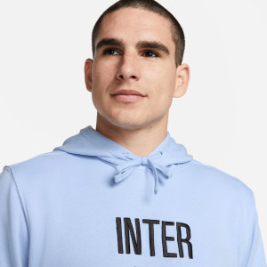 Худі чоловіче Nike Hooded Sweatshirt Inter M Nsw Club Hoodie Po Ft Light Blue DV4962-548