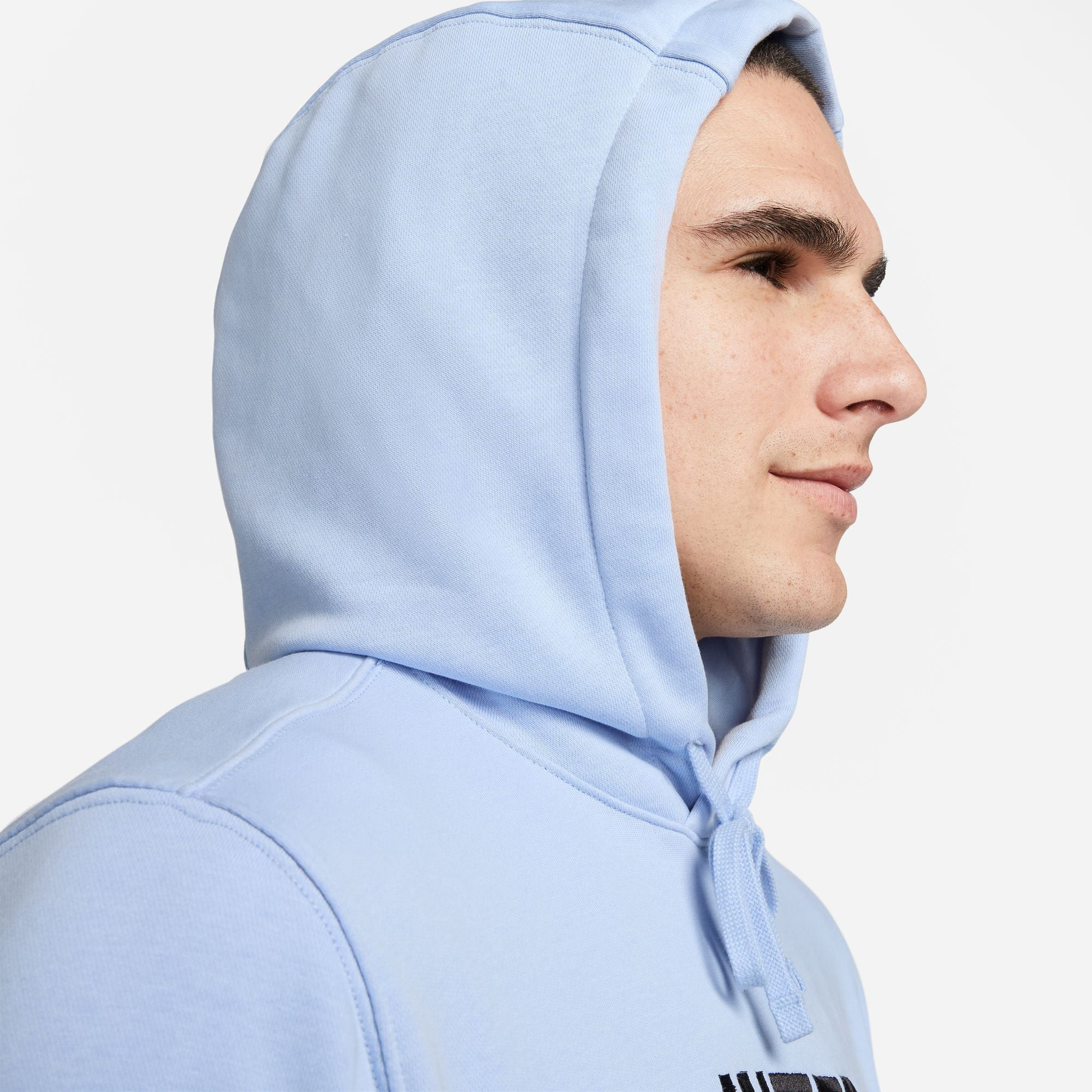 Худі чоловіче Nike Hooded Sweatshirt Inter M Nsw Club Hoodie Po Ft Light Blue DV4962-548
