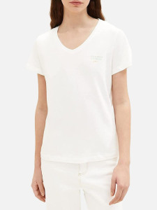 Футболка 1035853-10315 Tom Tailor L Білий 1035853-10315