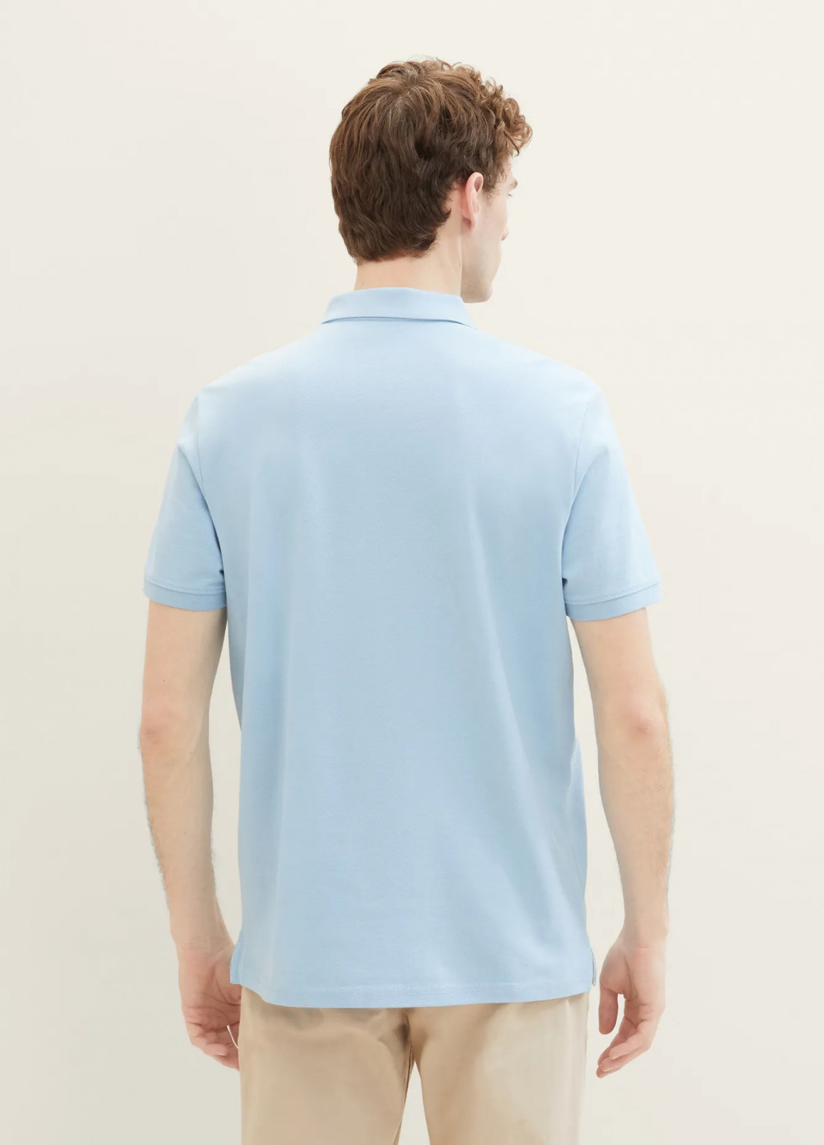 Футболка поло Basic Polo Shirt 1031006-32245 Tom Tailor L Блакитний 1031006-32245