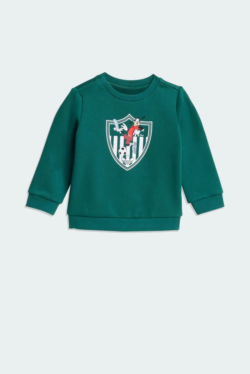 Костюм спортивний дитячий CREW SET KC8425 Adidas 104 Зелений KC8425