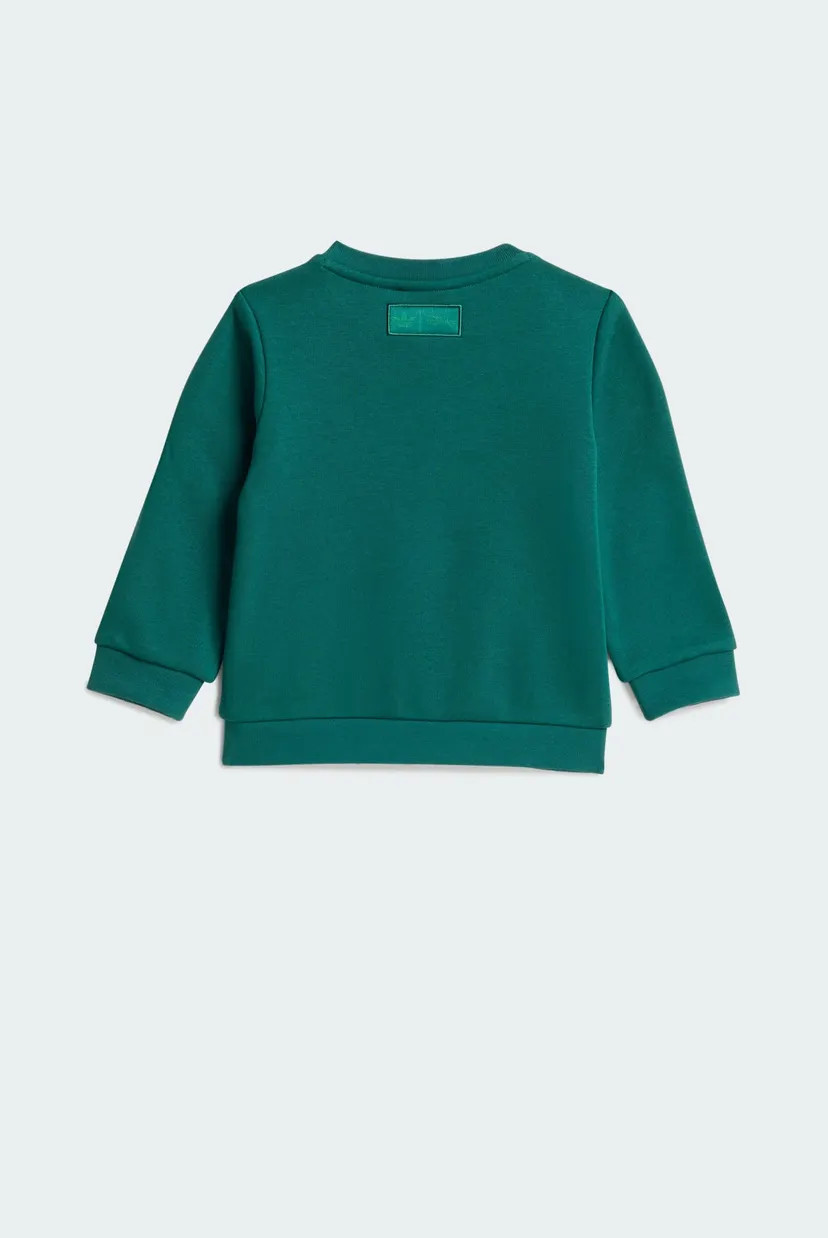 Костюм спортивний дитячий CREW SET KC8425 Adidas 104 Зелений KC8425