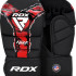 Рукавиці тренувальні RDX GRAPPLING GLOVES SHOOTER NEW AURA F17 чорний, червоний Уні XL GSR-F17BR