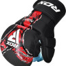 Рукавиці тренувальні RDX GRAPPLING GLOVES SHOOTER NEW AURA F17 чорний, червоний Уні XL GSR-F17BR