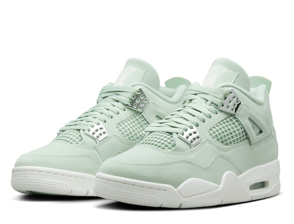 Кросівки Jordan 4 Retro Seafoam Sail (W) HV0823-003