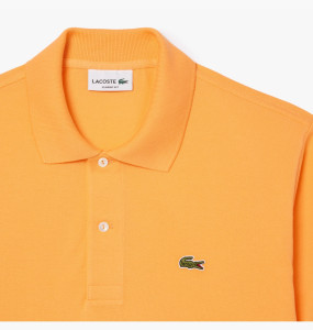Футболка поло чоловіче Lacoste Original L.12.12 Yellow L1212JCH L L1212JCH