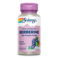 Капсули Solaray Berberine with Oregon Grape - 60 vcaps 2023-10-2408