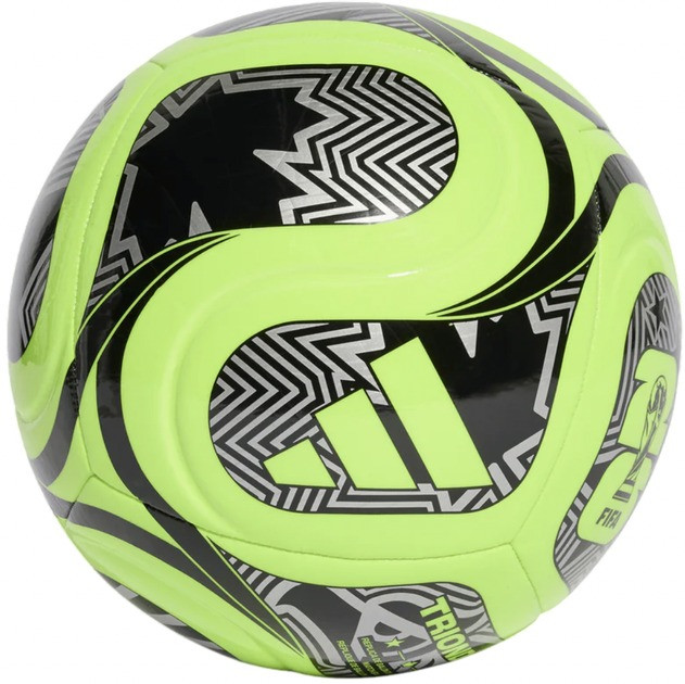 М'яч футбольний Adidas TRIONDA Club World Cup JD8052, Цвет Зелёный, Размер (Европа) - 5 JD8052