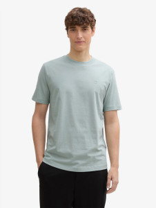 Футболка Men's Denim Slim Fit T-Shirt 1037655-28129 Tom Tailor L Блакитний 1037655-28129