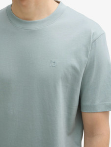 Футболка Men's Denim Slim Fit T-Shirt 1037655-28129 Tom Tailor L Блакитний 1037655-28129