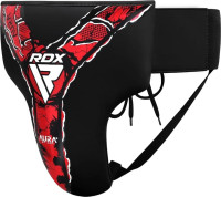 Захист паху RDX GROIN GUARD NEW AURA F17 чорний, чероний Уні L GDR-F17BR