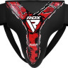 Захист паху RDX GROIN GUARD NEW AURA F17 чорний, чероний Уні L GDR-F17BR