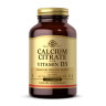 Таблетки Solgar Calcium Citrate with Vitamin D3 - 120 tabs 2023-10-3673