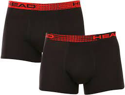 Труси-боксери Head BASIC BOXER 2P чорний, червоний Чол L 701221813-001