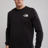 Лонгслів The North Face Long Sleeve Box Nse Mens Tee Black NF0ATUNLKY4