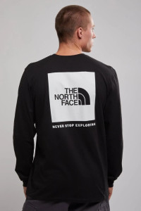 Лонгслів The North Face Long Sleeve Box Nse Mens Tee Black NF0ATUNLKY4